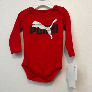 Pumas 3 piece set baby clothes